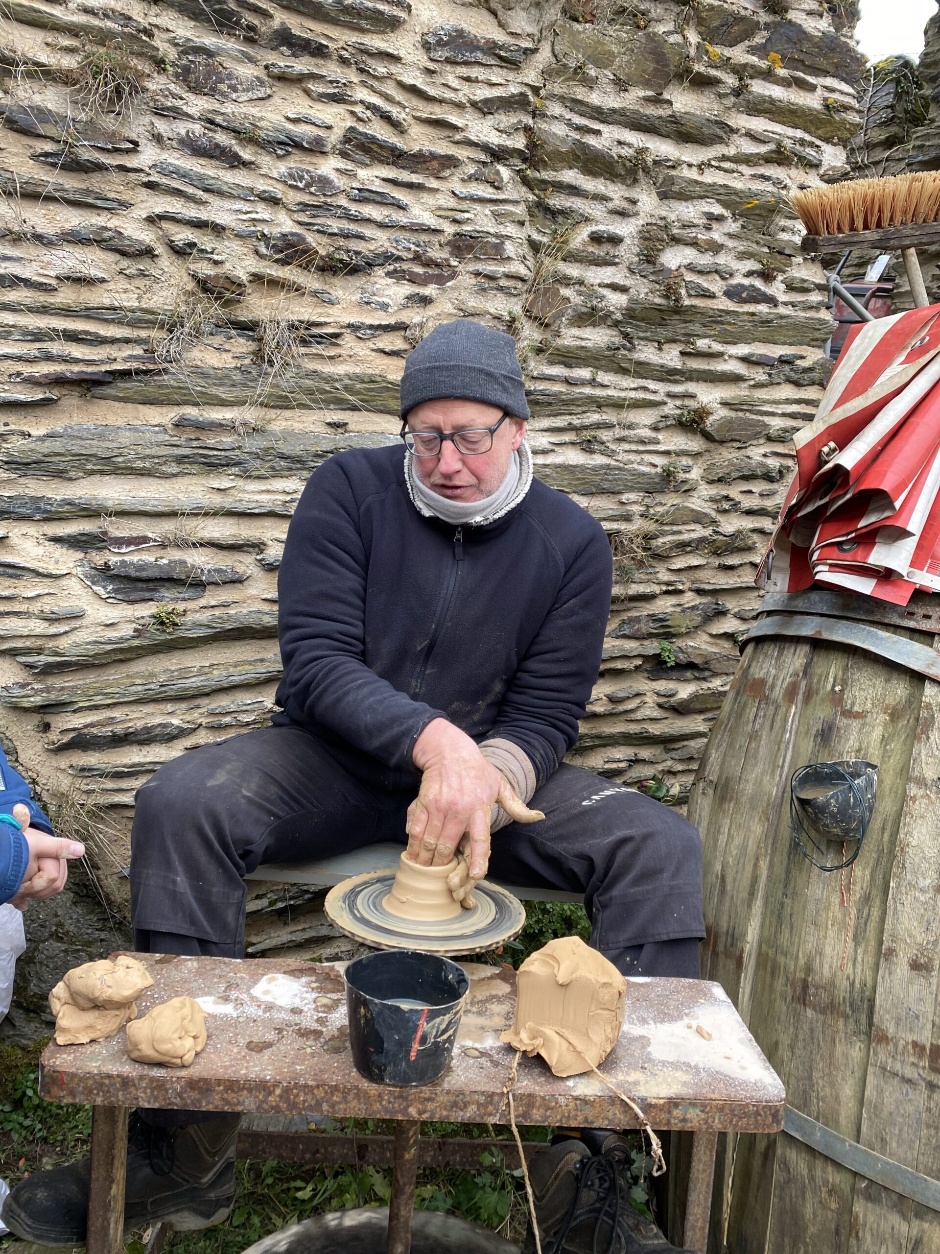 Advent Burg Kastellaun selbst töpfern
