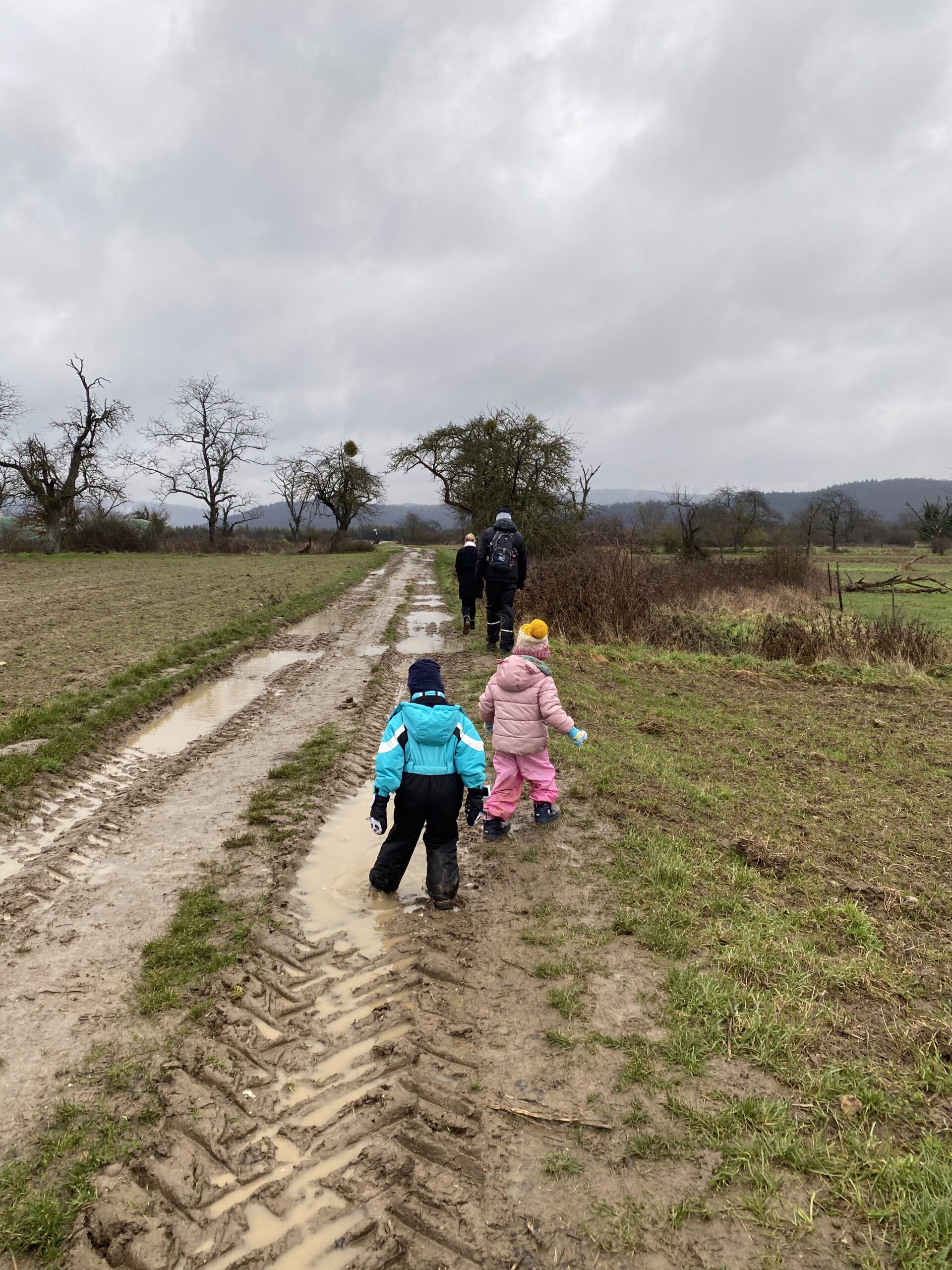 dem wetter zum trotz mit der richtigen Kleidung